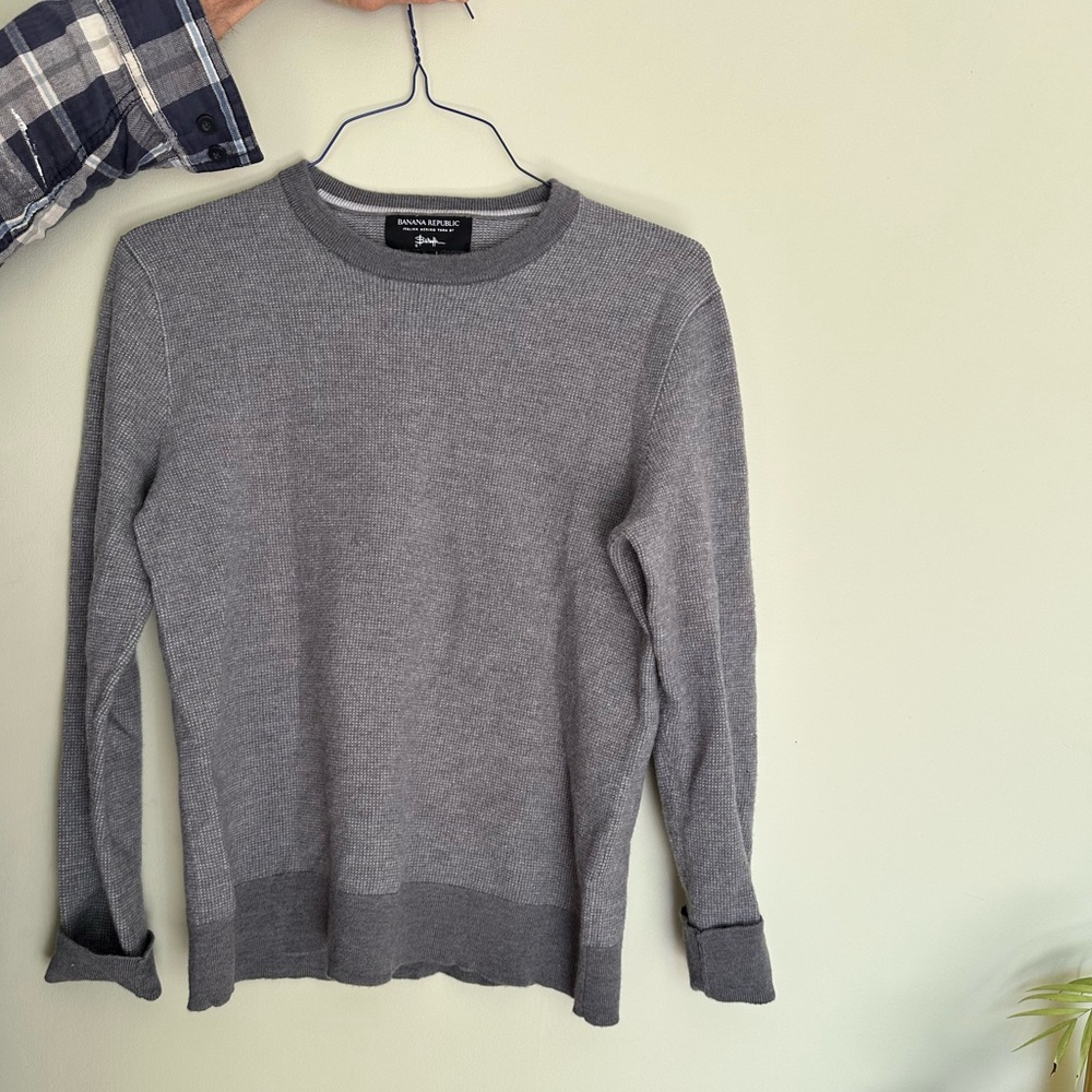 Banana Republic Merino Wool Mens Sweater